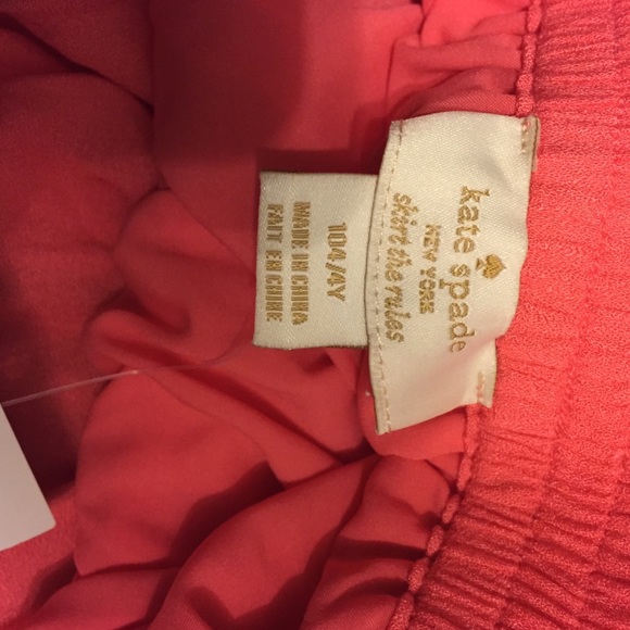 NWT Kate Spade Toddlers Smocked Skirt, 4Y - Picture 5 of 7